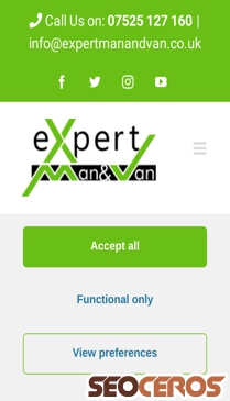 expertmanandvan.co.uk mobil anteprima