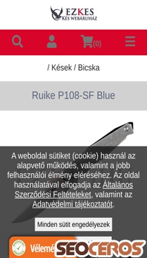 ezkes.hu/ruike-p108-sf-blue-zsebkes mobil previzualizare