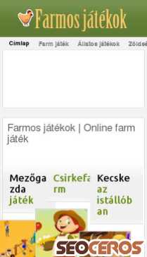 farmos-jatekok.hu mobil előnézeti kép