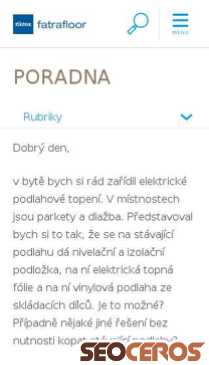 fatrafloor.cz/dotazy/elektricke-podlahove-topeni-folie mobil 미리보기