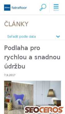 fatrafloor.cz/podlaha-pro-rychlou-a-snadnou-udrzbu mobil Vorschau
