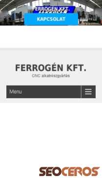 ferrogen.hu mobil prikaz slike