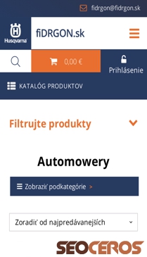 fidrgon.netblue.sk/produkty/kosenie-travy/automowery mobil vista previa