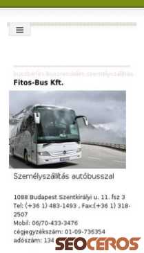 fitos-bus.com mobil preview