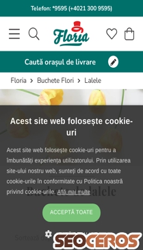 floria.ro/buchete-flori/lalele mobil náhled obrázku