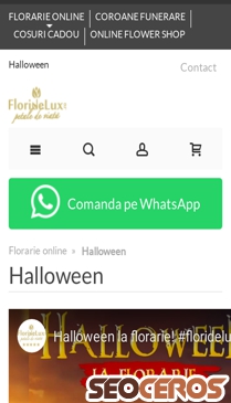 floridelux.ro/halloween mobil náhled obrázku