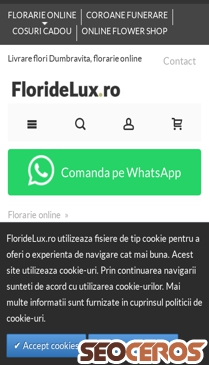 floridelux.ro/livrare-flori-dumbravita-florarie-dumbravita mobil 미리보기