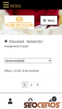 floriinculori.ro/index.php/categorie-produs/bauturi/diverse/aranjamente-craciun mobil Vista previa