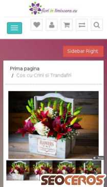 floriintimisoara.eu/cos-crini-si-trandafiri mobil náhľad obrázku