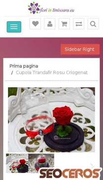 floriintimisoara.eu/cupola-trandafir-rosu-criogenat mobil vista previa