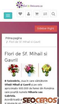 floriintimisoara.eu/flori-mihail-gavril mobil previzualizare