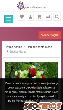 floriintimisoara.eu/flori-sfanta-maria/buchet-maria mobil previzualizare