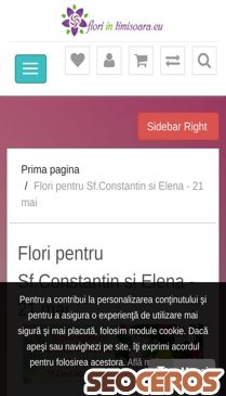 floriintimisoara.eu/flori-sfintii-constantin-si-elena mobil förhandsvisning