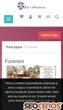 floriintimisoara.eu/funerare mobil náhled obrázku