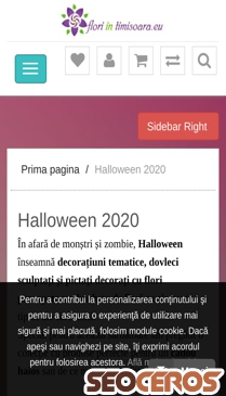 floriintimisoara.eu/halloween mobil náhled obrázku