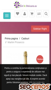 floriintimisoara.eu/martini-prosecco mobil previzualizare