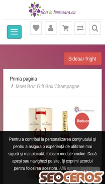 floriintimisoara.eu/moet-gift-box mobil previzualizare