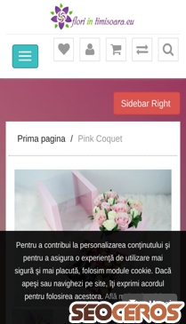 floriintimisoara.eu/pink-coquet mobil vista previa