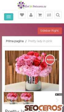 floriintimisoara.eu/pretty-lady-in-pink mobil previzualizare