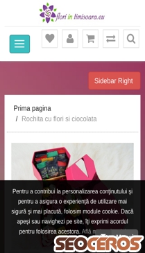 floriintimisoara.eu/rochita-flori-si-ciocolata mobil előnézeti kép