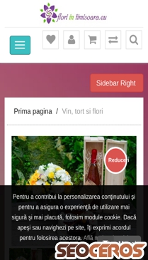 floriintimisoara.eu/vin-tort-si-flori mobil previzualizare