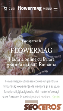 flowermag.ro mobil previzualizare