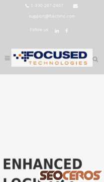 focused-technologies.com mobil előnézeti kép
