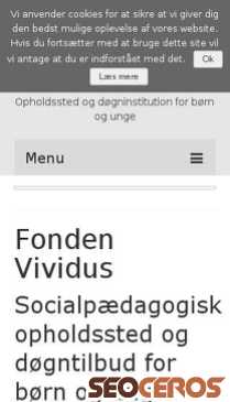 fondenvividus.dk mobil náhľad obrázku
