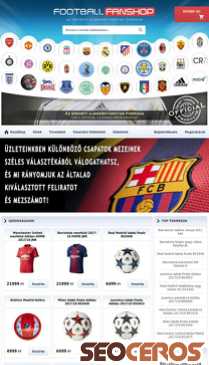 football-fanshop.hu mobil előnézeti kép