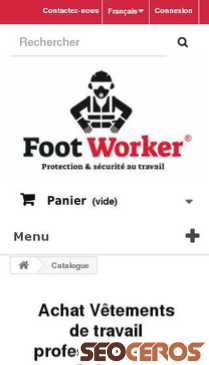 footworker.ch/fr/100-achat-vetements-de-travail-professionnels-specialiste-epi-en-suisse-vente-equipement-de-protection-individuelle-de-securite mobil preview