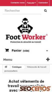 footworker.ch/fr/5000-achat-vetements-de-travail-personnalises-avec-votre-logo-sur-mesure-vente-epi-equipement-de-protection-individuelle-en-suisse mobil anteprima
