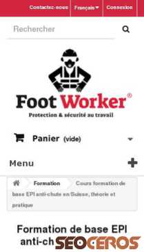footworker.ch/fr/content/7-cours-formation-de-base-epi-anti-chute-en-suisse-theorie-et-pratique-suva mobil 미리보기