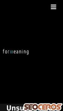 formeaning.net mobil preview