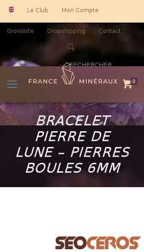 france-mineraux.fr/boutique/bijoux/bracelets/bracelet-pierre-de-lune-pierres-boules-6mm mobil előnézeti kép