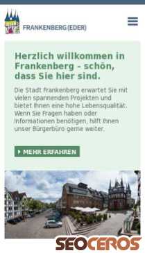 frankenberg.de mobil előnézeti kép