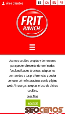fritravich.com mobil preview