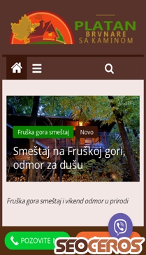 fruska-gora.com mobil náhľad obrázku