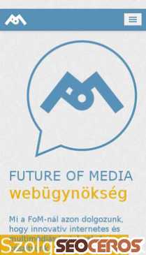 futureofmedia.hu mobil obraz podglądowy