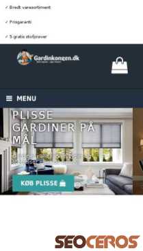 gardinkongen.dk mobil előnézeti kép