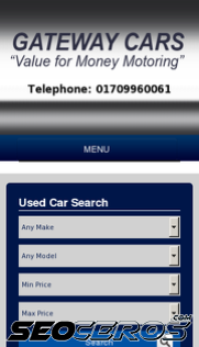 gatewaycars.co.uk mobil förhandsvisning