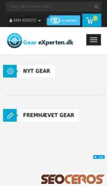 gearexperten.dk mobil előnézeti kép