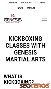 genesis-ma.com/about-genesis-martial-arts/kickboxing-with-genesis-martial-arts mobil preview