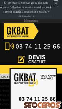 gk-bat.fr mobil Vorschau