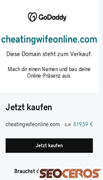 cheatingwifeonline.com mobil preview