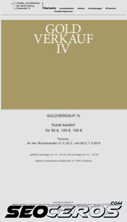 goldstrasse-15.de mobil preview