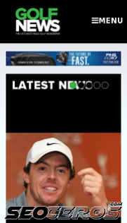 golfnews.co.uk mobil náhľad obrázku