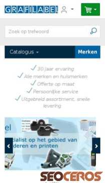grafilabel.nl mobil anteprima