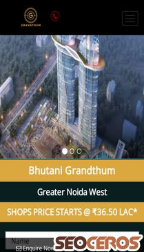 grandthumnoida.net.in mobil náhled obrázku