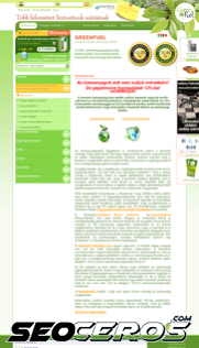 greenfuel.hu mobil náhľad obrázku
