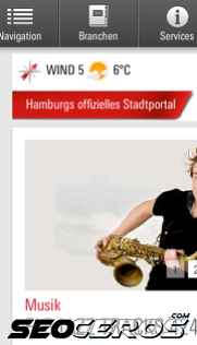 hamburg.de mobil előnézeti kép